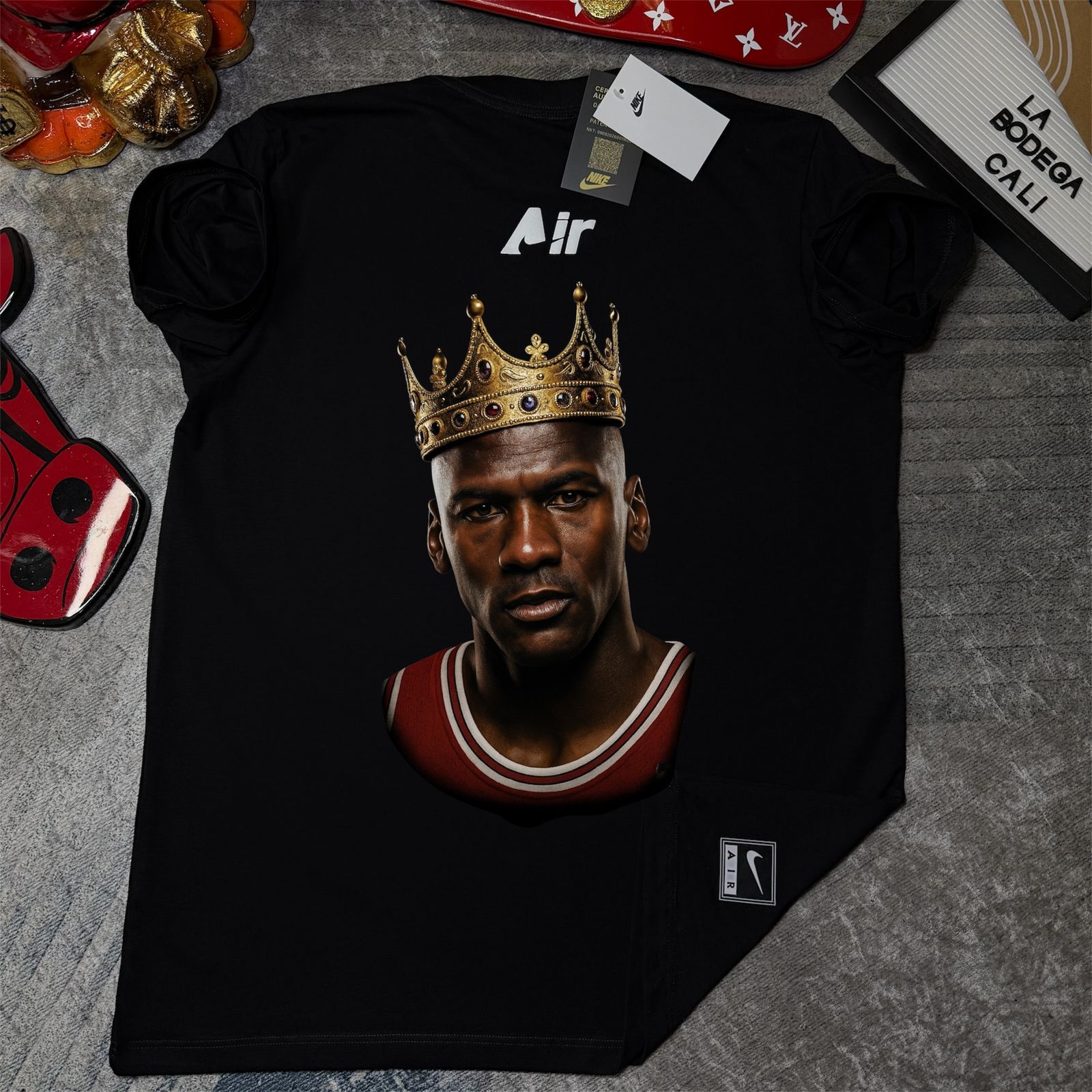 Camiseta Air Jordan King Premium – Alto Relieve