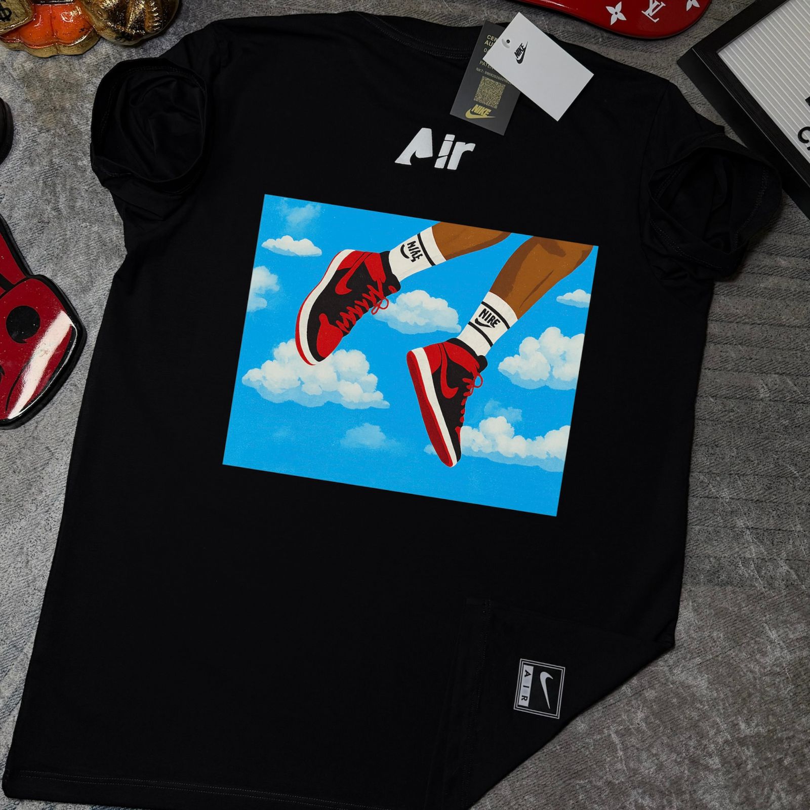 Camiseta Nike Air Sky Premium – Alto Relieve & Tela Fría