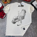 Camiseta Nike Manos Urbanas Premium – Arte Minimalista & Alto Relieve