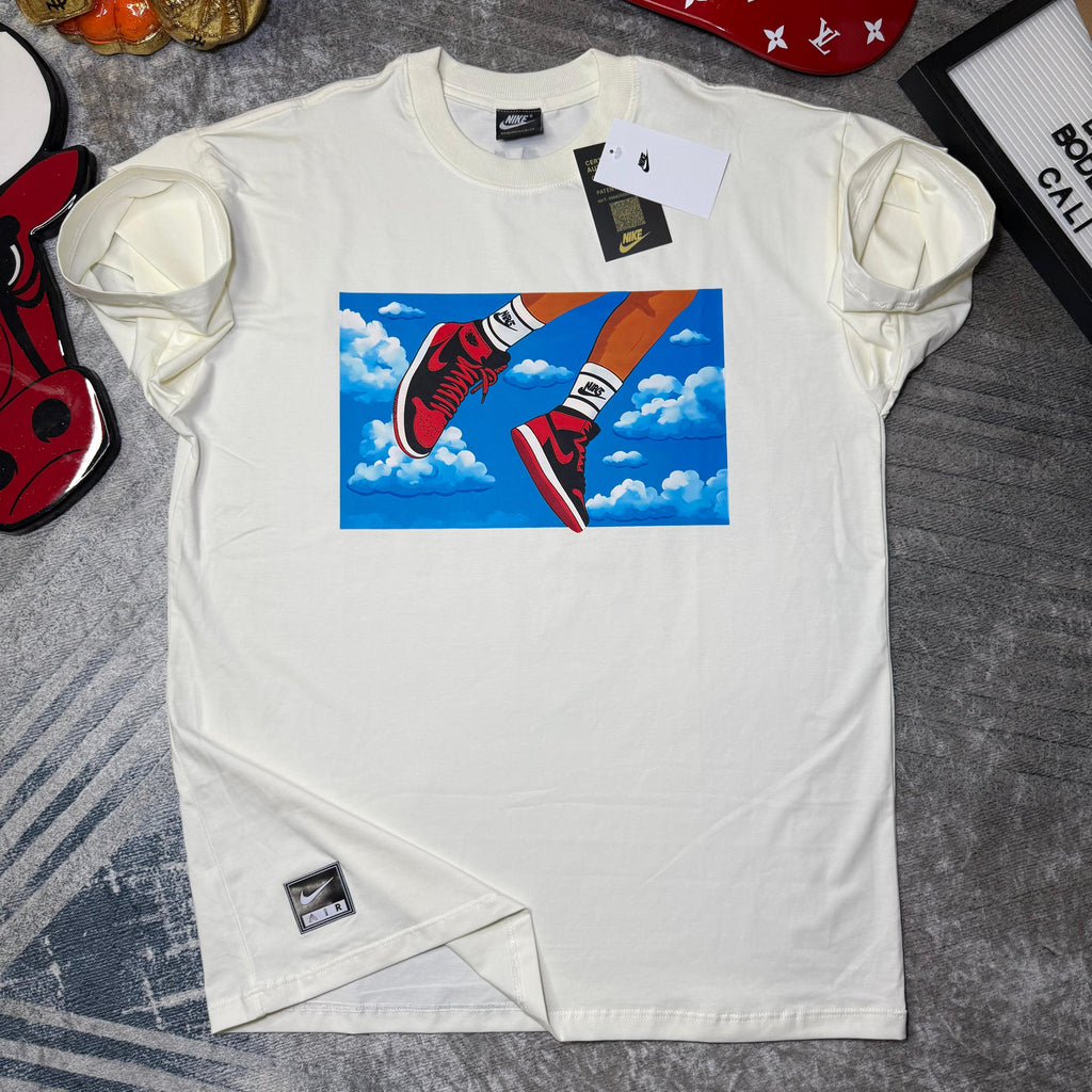 Nike Sky Walk Premium T-Shirt – Illustrated Design &amp; Cool Fabric